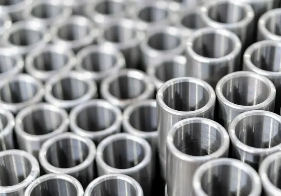 cylindrical-steel-metal-parts-rotor-ball-bearing-train-locomotive-factory-cnc-milling-lathe-machine-industry-technology (1) Stainless Steel Tubes and pipes